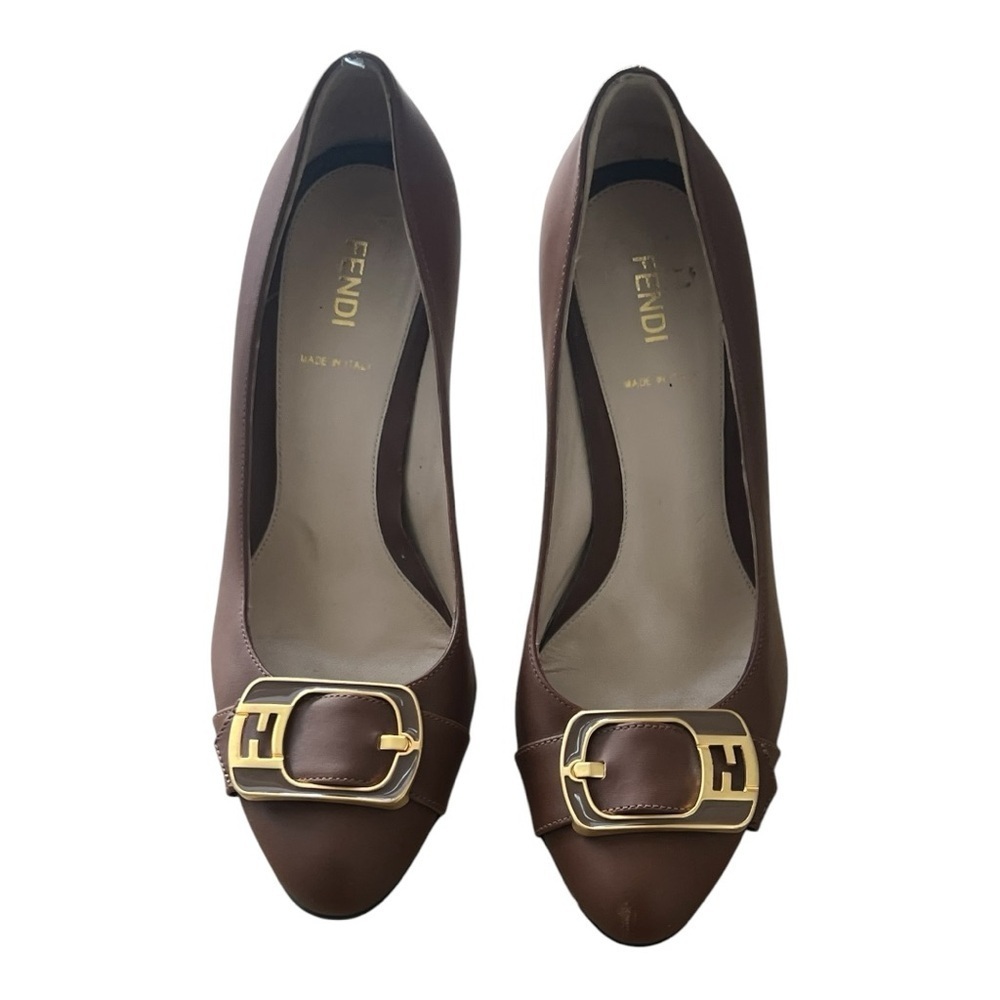 Fendi Brown Heels